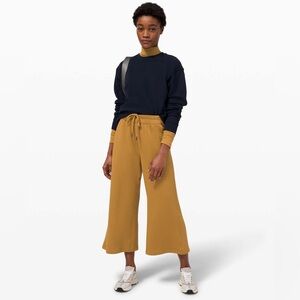 Lululemon Bound to Bliss High Rise 7/8 Pant Sz 12 Sweatpants Crop Spiced Bronze